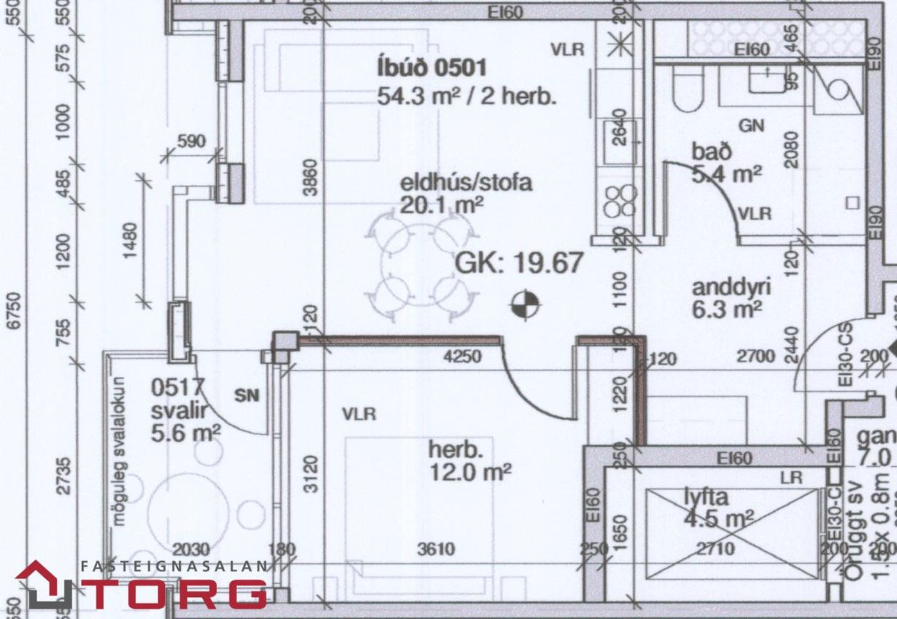 Hallgerðargata 3 - 0501, 105 Reykjavík