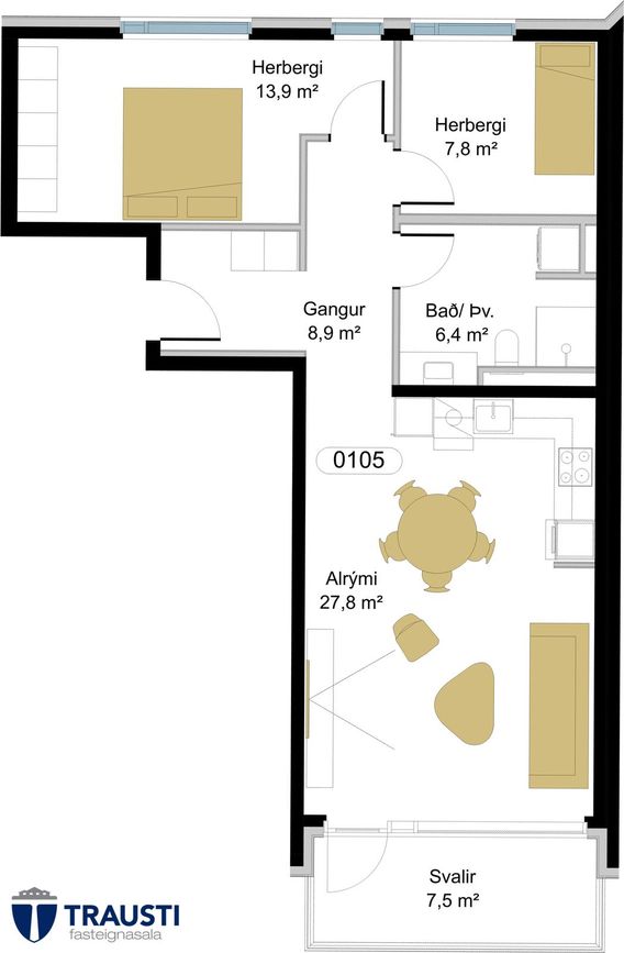 Borgartún 43, 105 Reykjavík