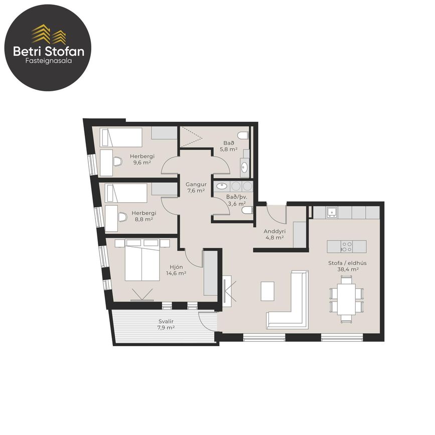 Fálkahlíð 5 - 0326, 102 Reykjavík