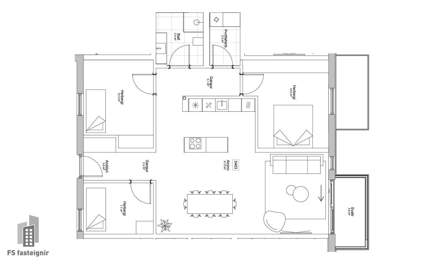 Lækjarmói 8, 603 Akureyri