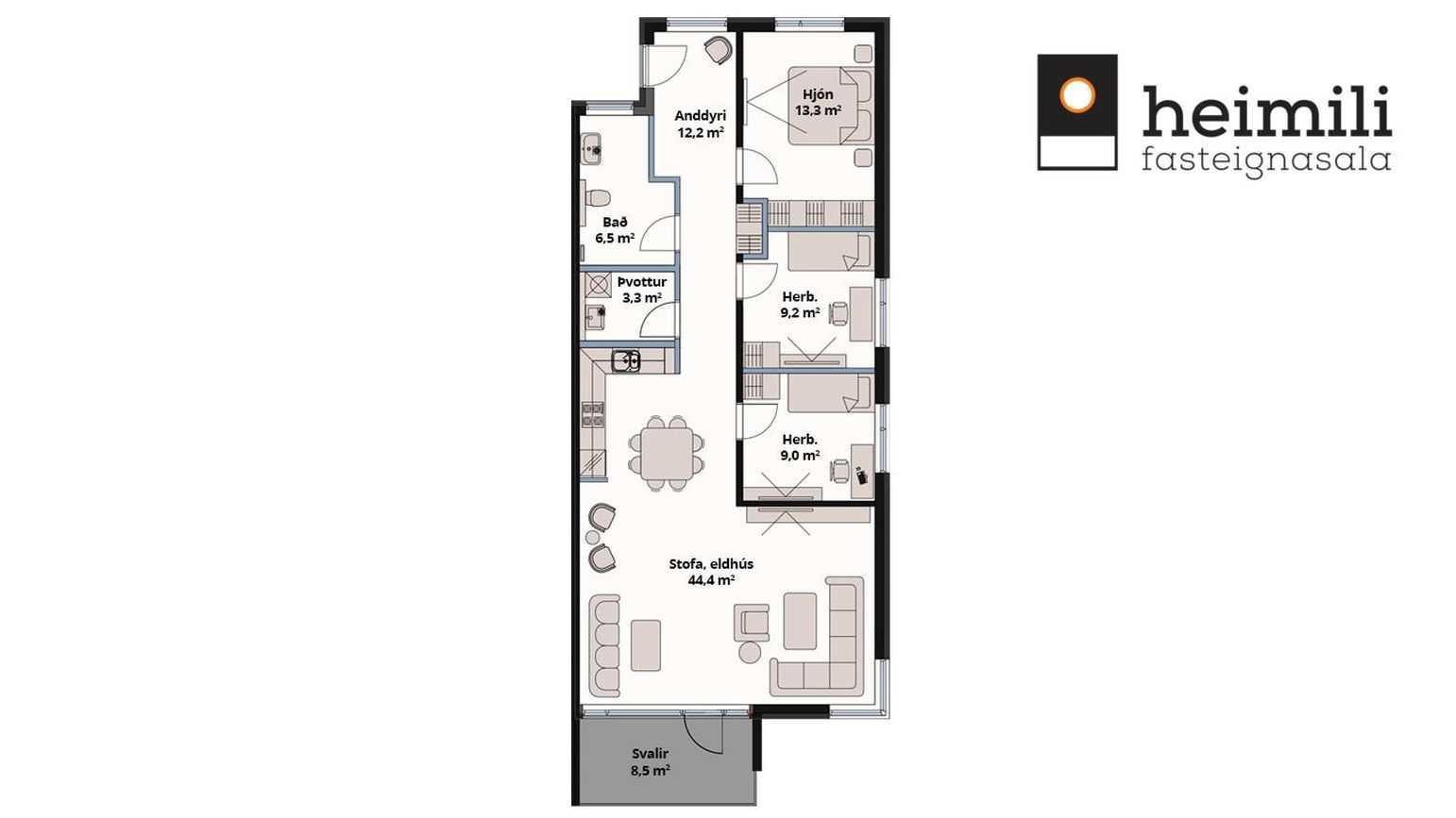 Suðurhella 14 - 0401, 221 Hafnarfjörður