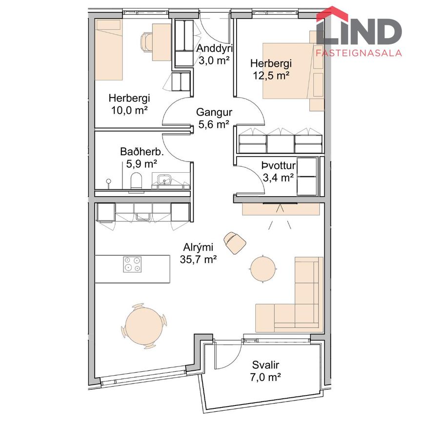 Áshamar 50 - 0405, 221 Hafnarfjörður