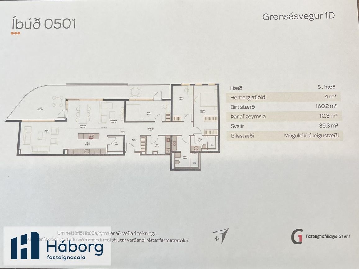 Grensásvegur 1D, 108 Reykjavík