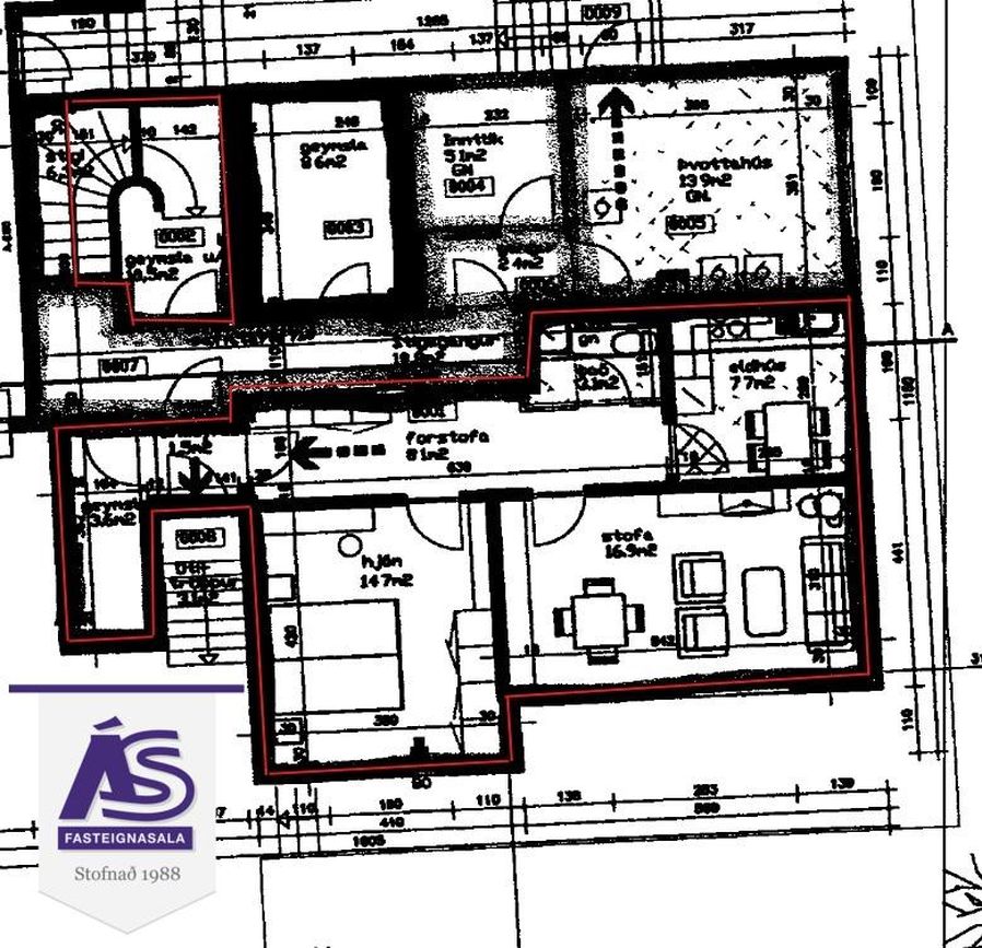 Flókagata 43 - 0001, 105 Reykjavík