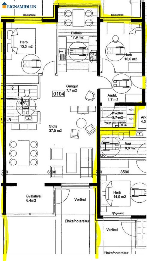 Boðaþing 10 - 0104, 203 Kópavogur