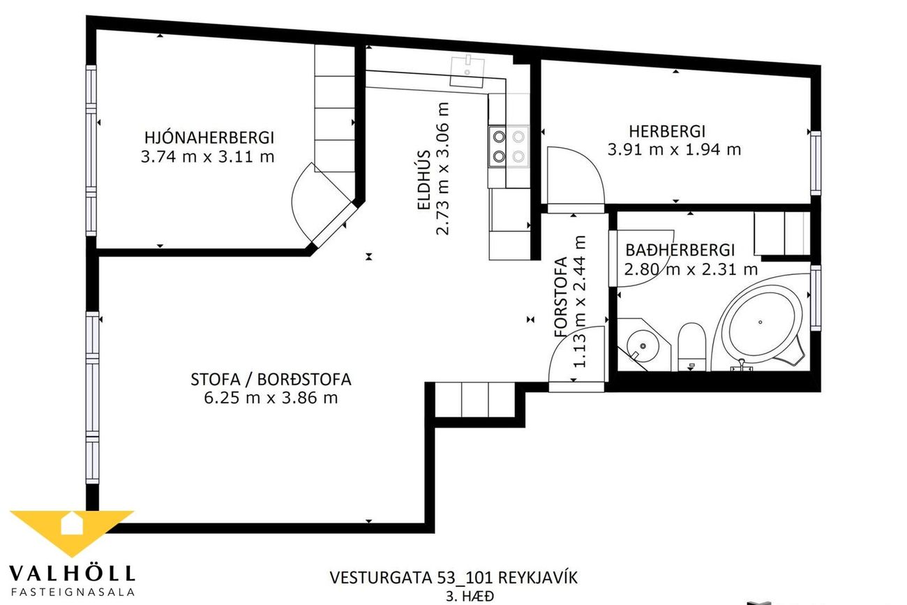 Vesturgata 53, 101 Reykjavík