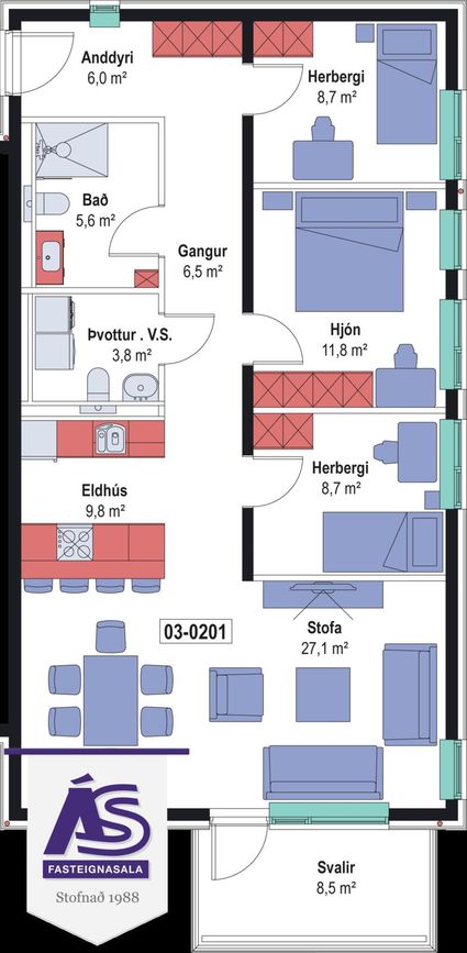 Hringhamar 25 - 0201, 221 Hafnarfjörður