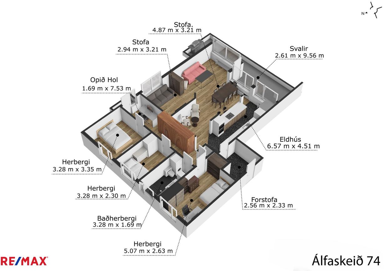 Álfaskeið 74 - 0401, 220 Hafnarfjörður