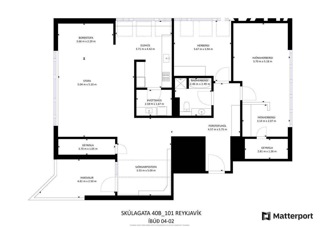 Skúlagata 40B, 101 Reykjavík