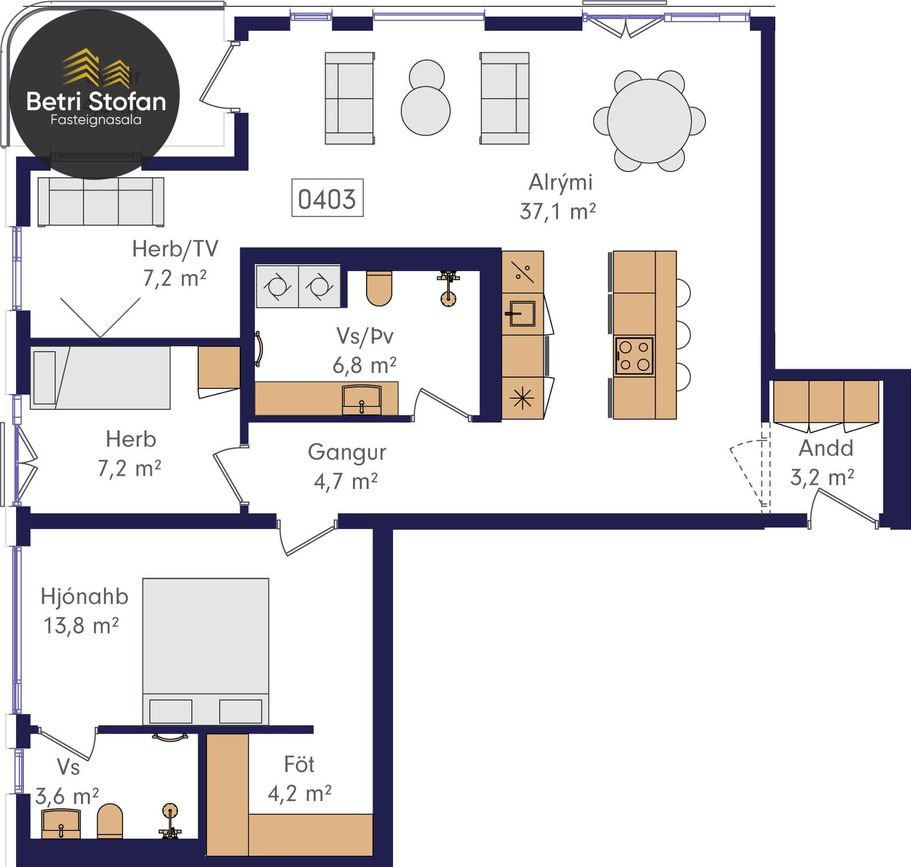 Laugavegur 168A - 0403, 105 Reykjavík