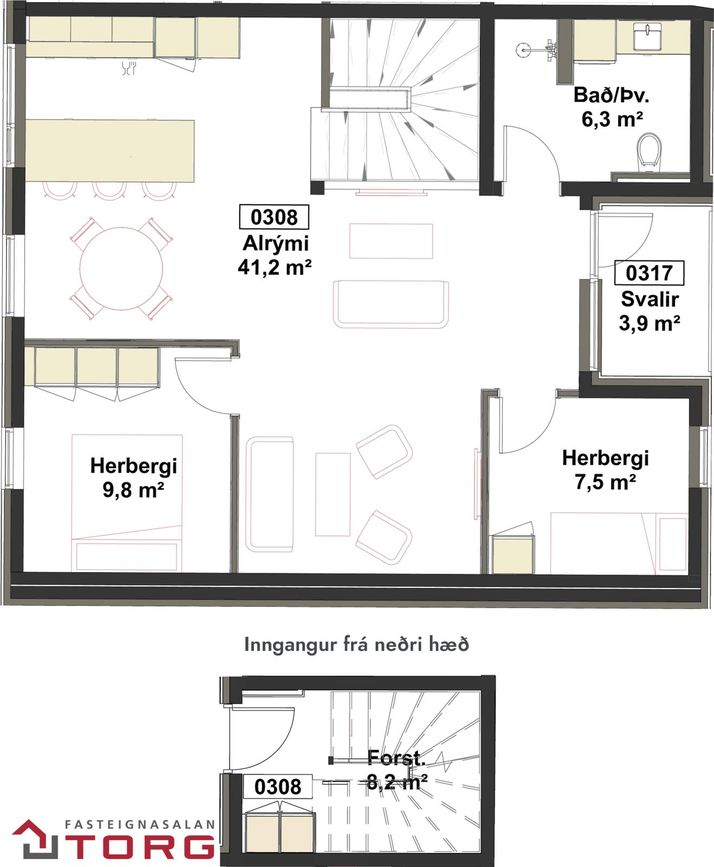 Eskiás 10B - 0308, 210 Garðabær