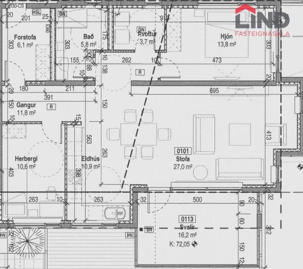 Holtsvegur 43 - 0101, 210 Garðabær