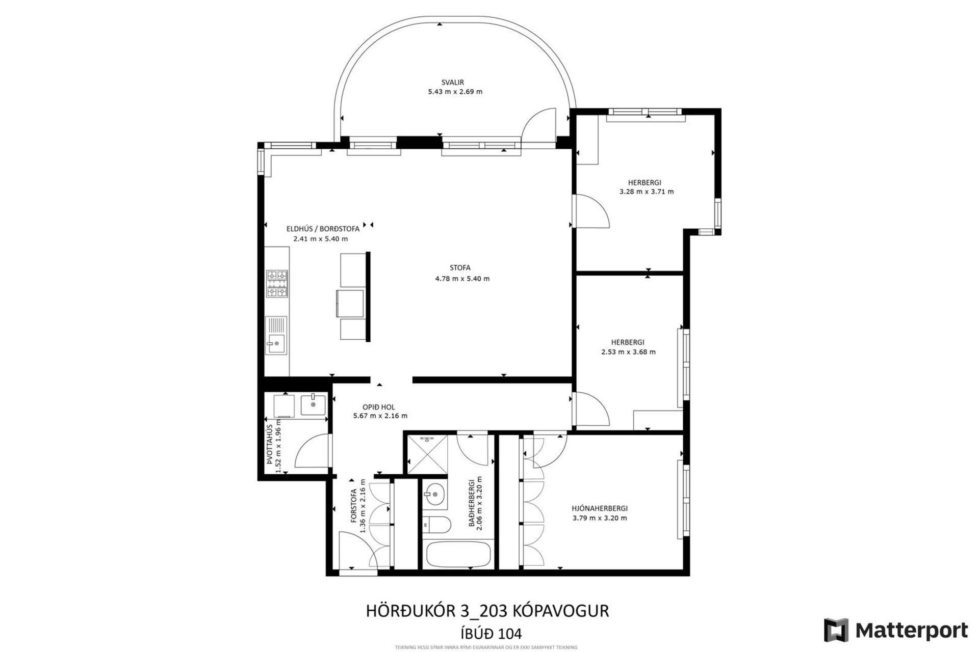 Hörðukór 3, 203 Kópavogur
