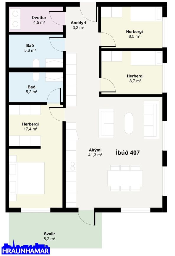 Baughamar 7, 221 Hafnarfjörður