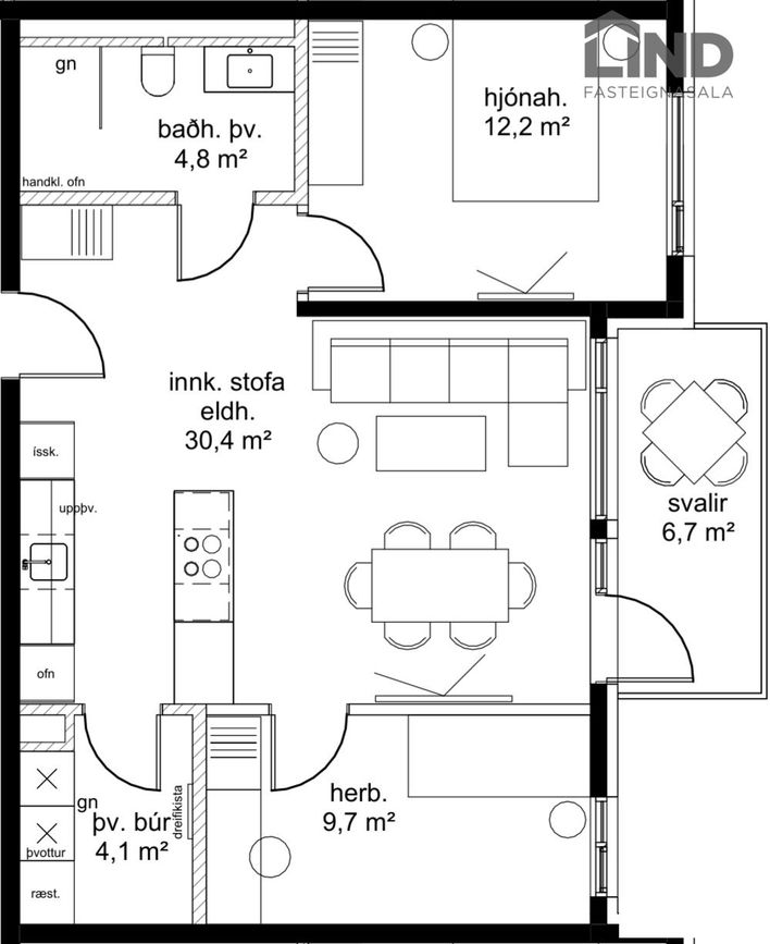 Gjúkabryggja 12, 110 Reykjavík