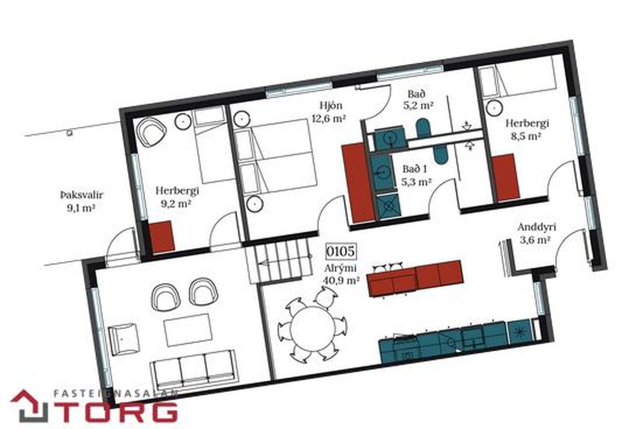 Áshamar 24 - 0105, 221 Hafnarfjörður