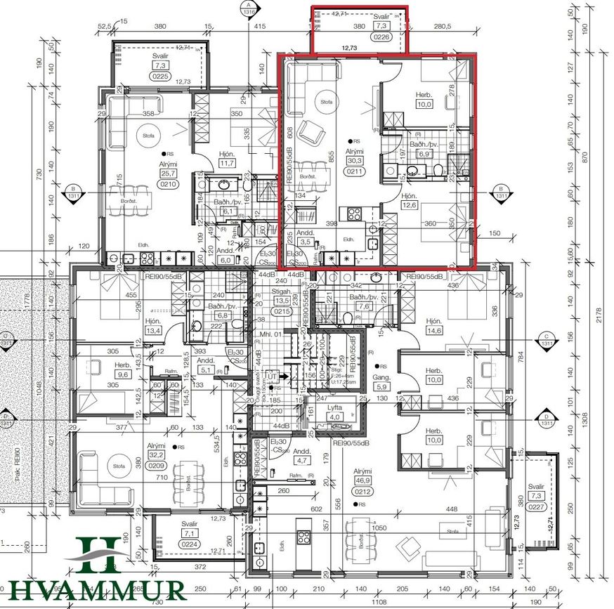 Dvergaholt 9 - 0211, 603 Akureyri