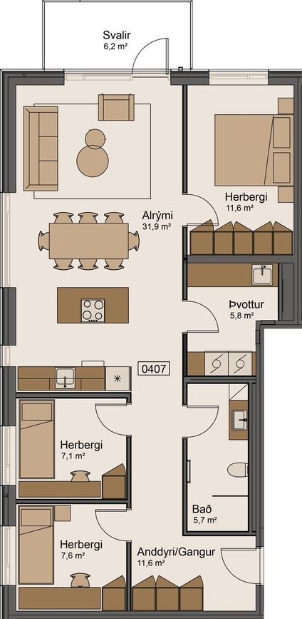 Stefnisvogur 34, 104 Reykjavík