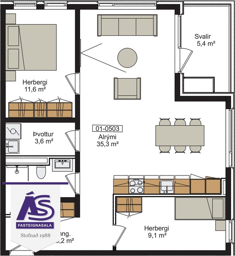 Hringhamar 31 - 0503, 221 Hafnarfjörður