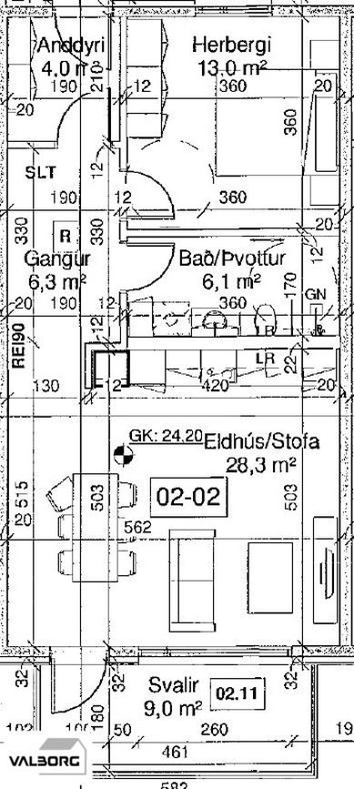 Skipalón 3 - 0202, 220 Hafnarfjörður