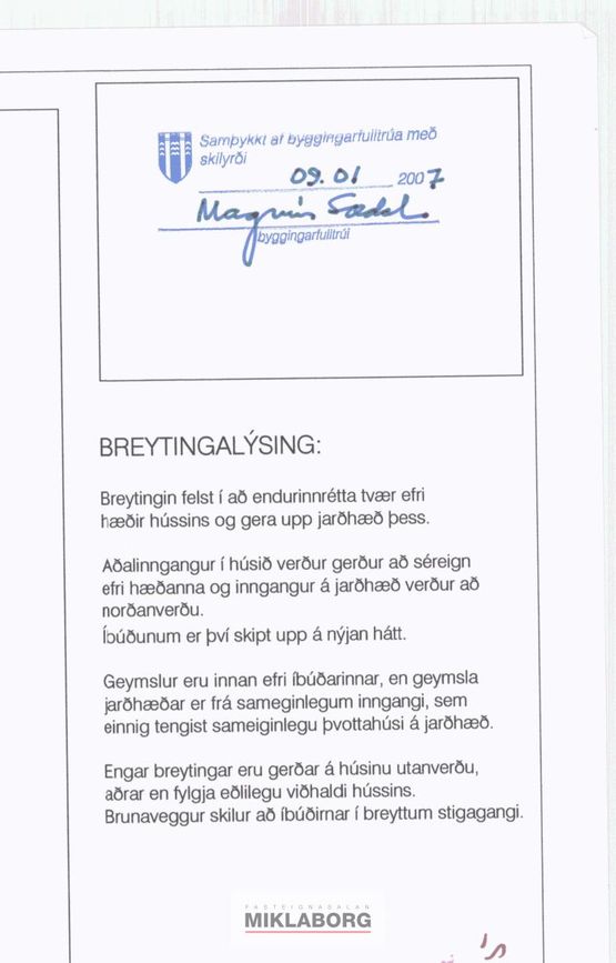 Ásvallagata 22 - 0101, 101 Reykjavík