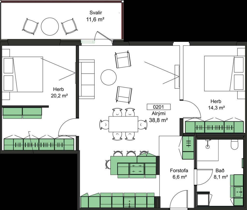 Móavellir 6, 260 Reykjanesbær
