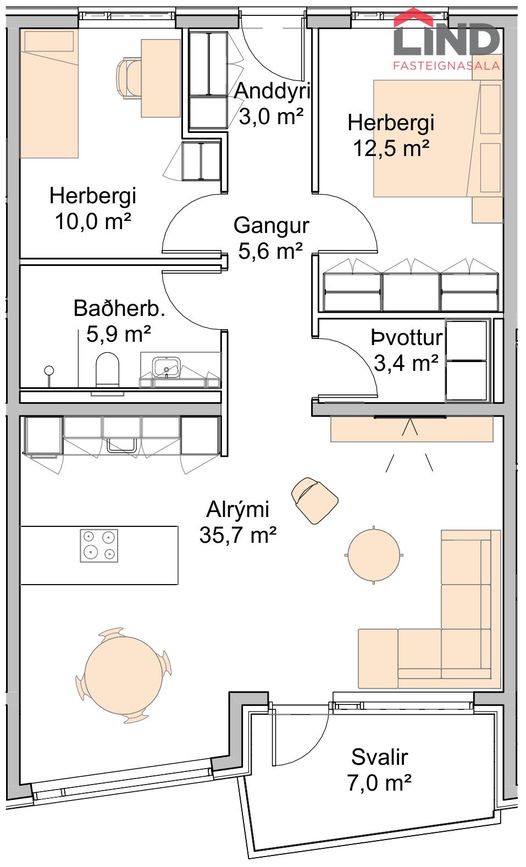 Áshamar 50 - 0406, 221 Hafnarfjörður