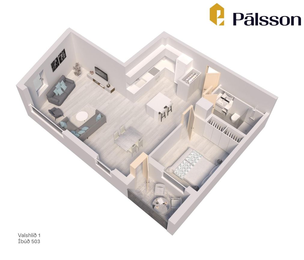 Valshlíð 1 - 0503, 102 Reykjavík