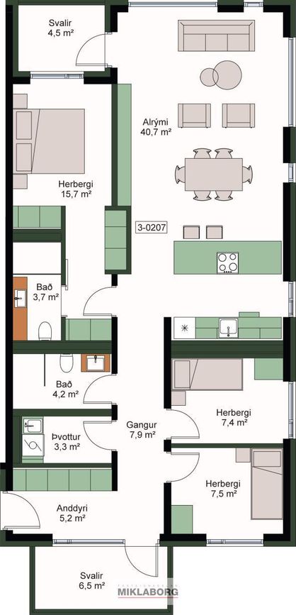 Ánanaust 5 - 0207, 101 Reykjavík