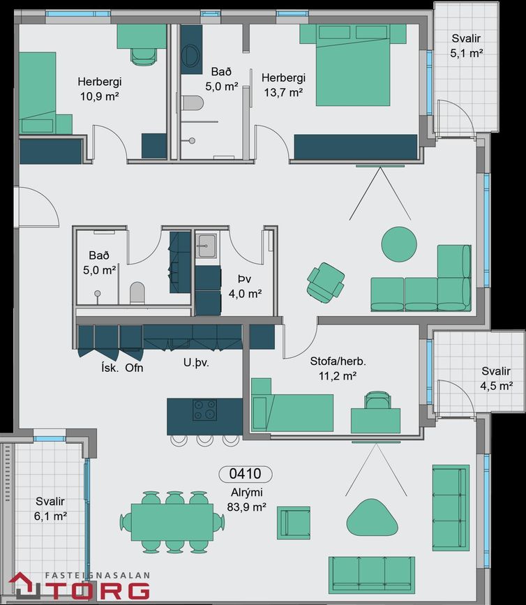 Vetrarbraut 4 - 0410, 210 Garðabær