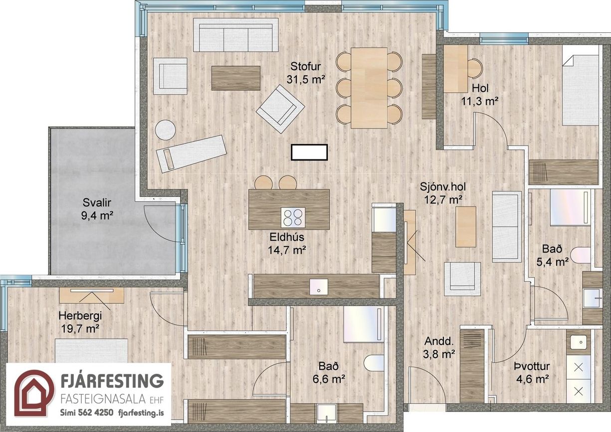 Naustavör 62, 200 Kópavogur