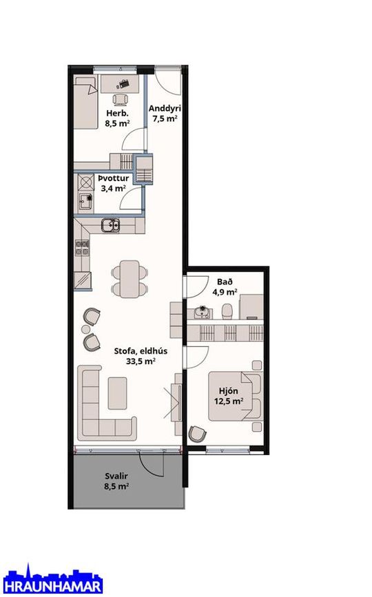 Suðurhella 16 - 0305, 221 Hafnarfjörður