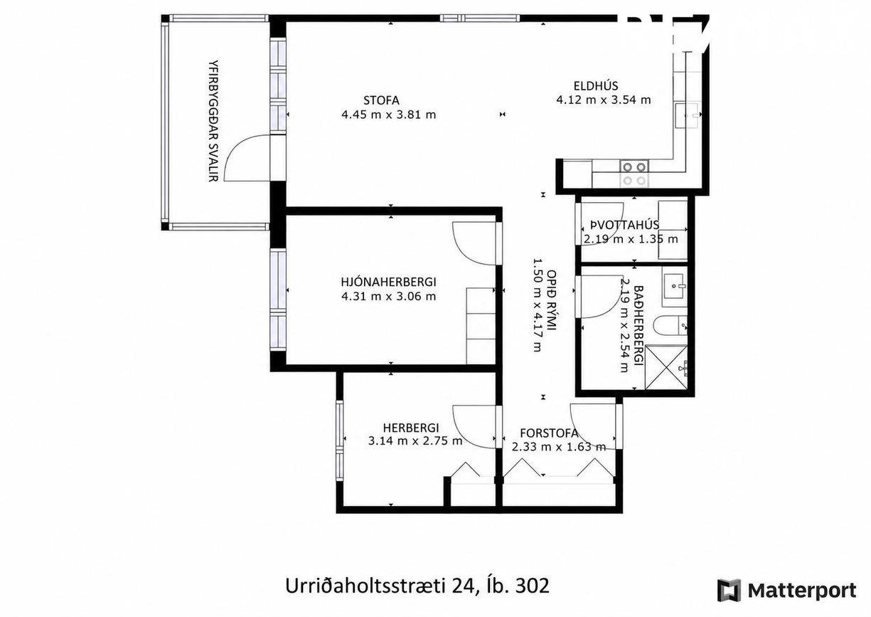 Urriðaholtsstræti 24 - 0302, 210 Garðabær