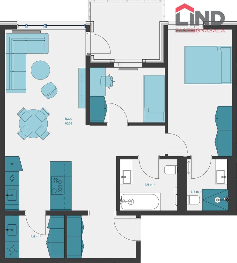 Hafnarbraut 10B, 200 Kópavogur
