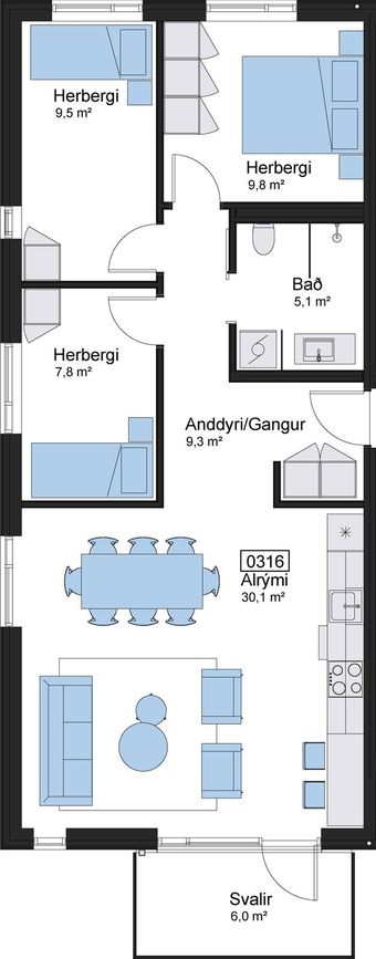 Stefnisvogur 24, 104 Reykjavík