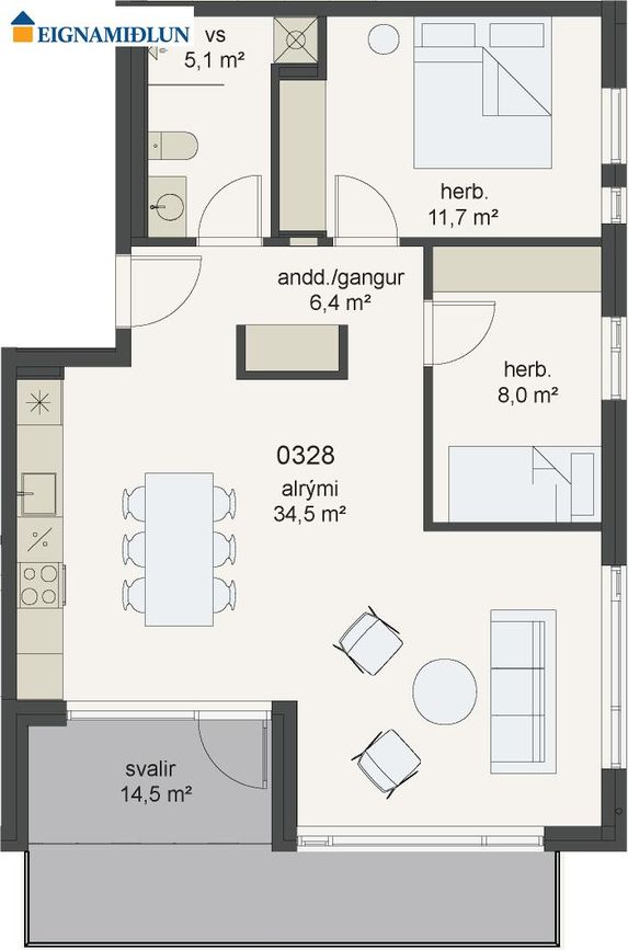 Álftröð 1, 200 Kópavogur
