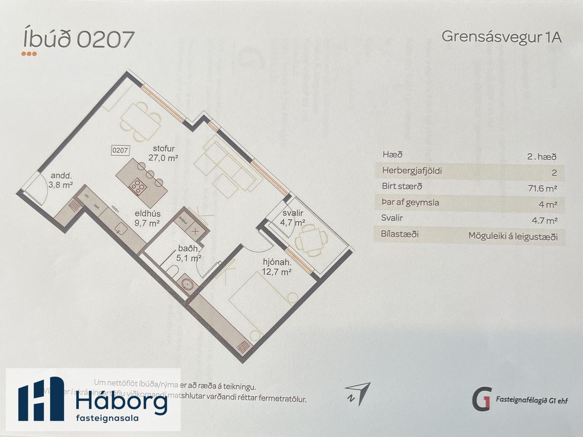 Grensásvegur 1A, 108 Reykjavík