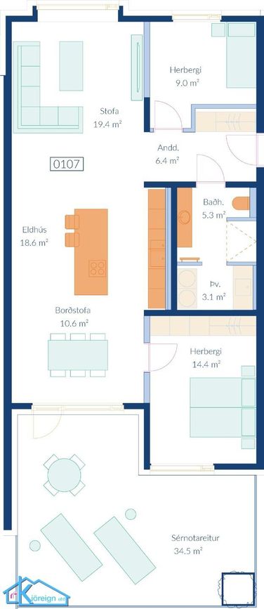 Nónsmári 11, 201 Kópavogur