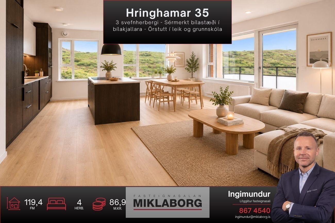Hringhamar 35 - 0408, 221 Hafnarfjörður