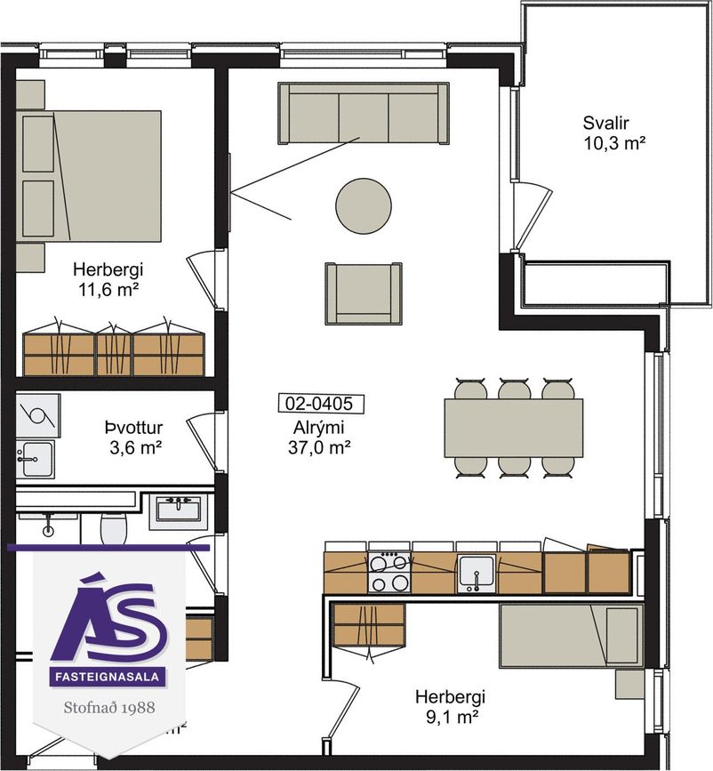 Hringhamar 33 - 0405, 221 Hafnarfjörður