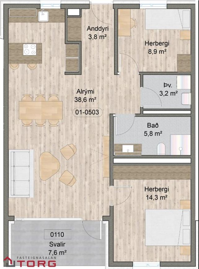 Asparlaut 1, 230 Reykjanesbær