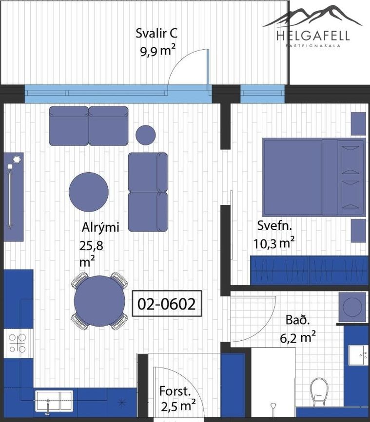Áshamar 5, 221 Hafnarfjörður