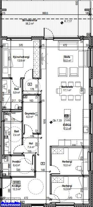 Hrafnaborg 3, 190 Sveitarfélagið Vogar