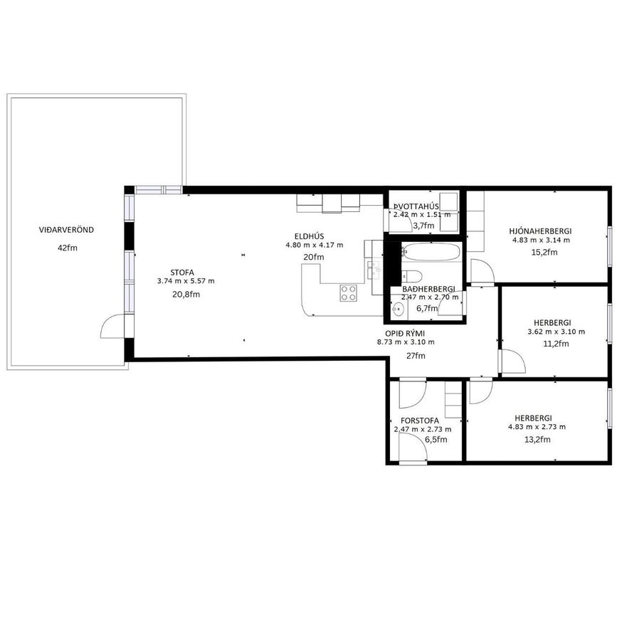 Ásakór 1, 203 Kópavogur