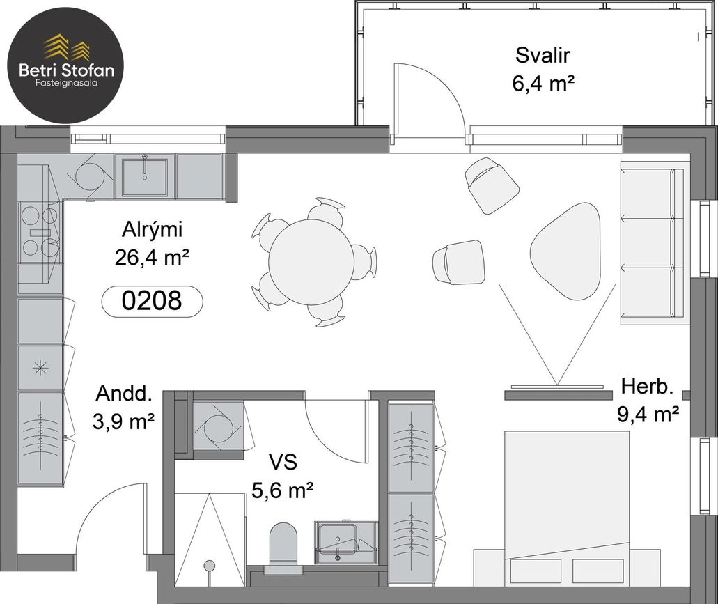 Breiðhöfði 19 - 0208, 110 Reykjavík