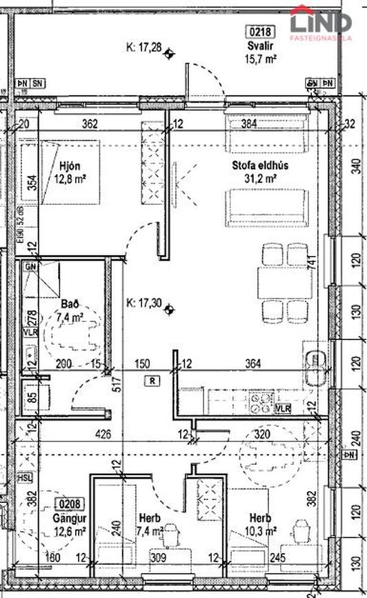 Dalsbraut 5 - 0206, 260 Reykjanesbær