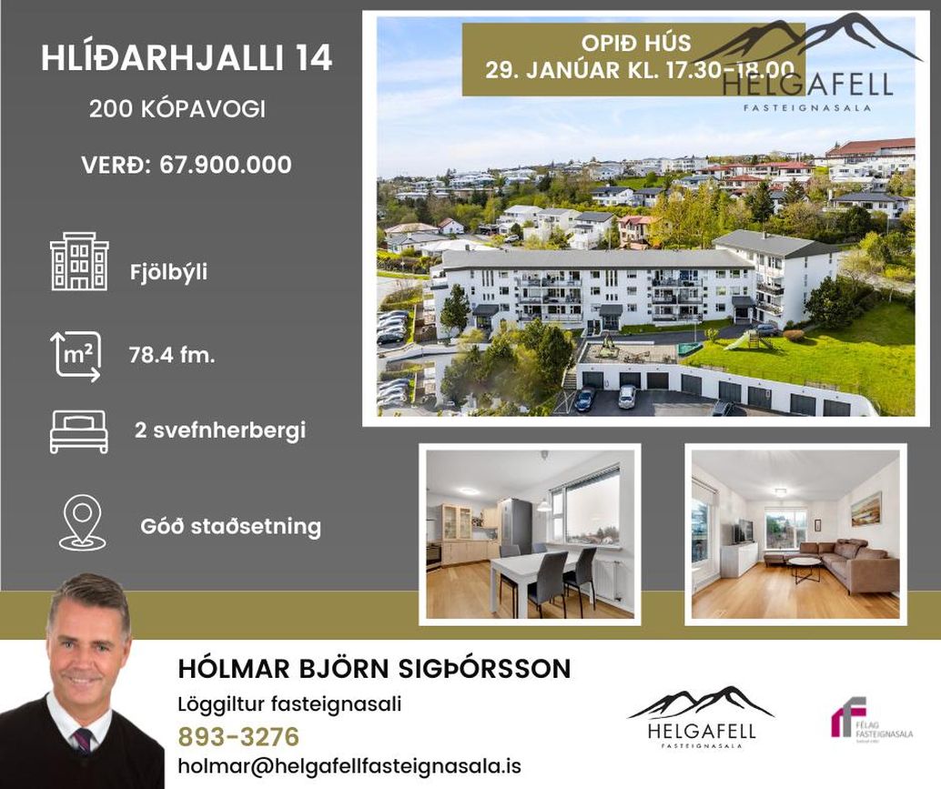 Hlíðarhjalli 14, 200 Kópavogur