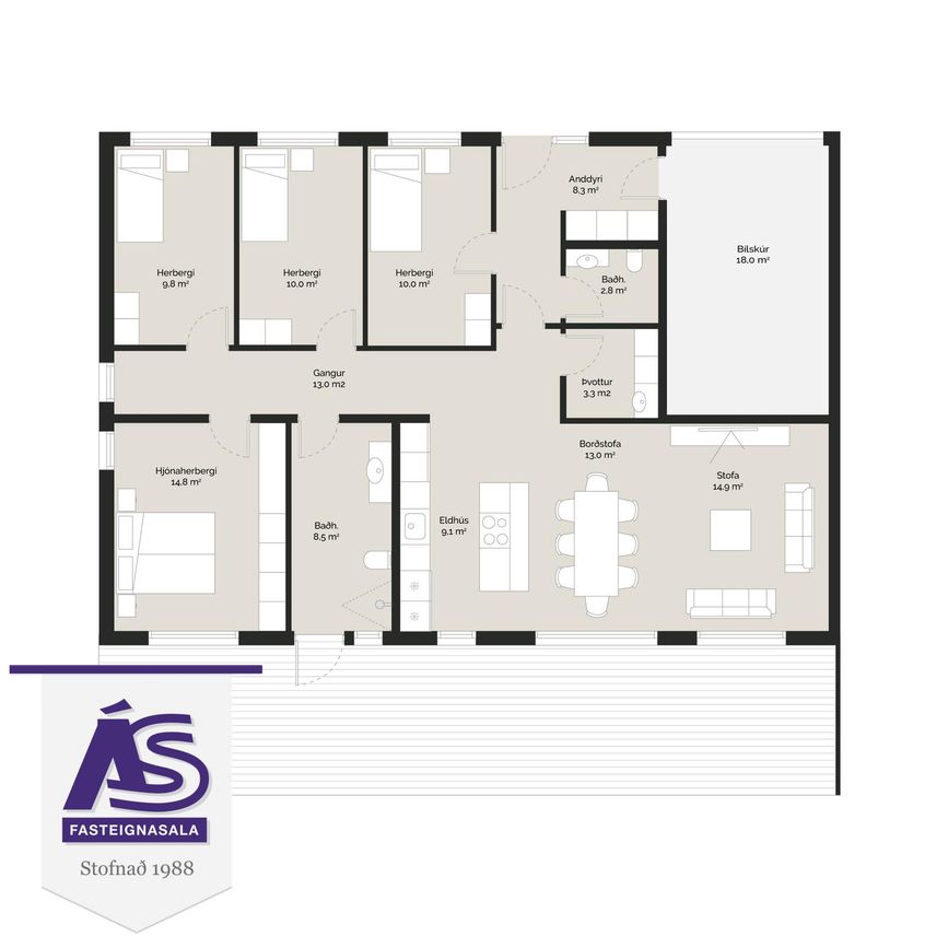 Huldudalur 31, 260 Reykjanesbær