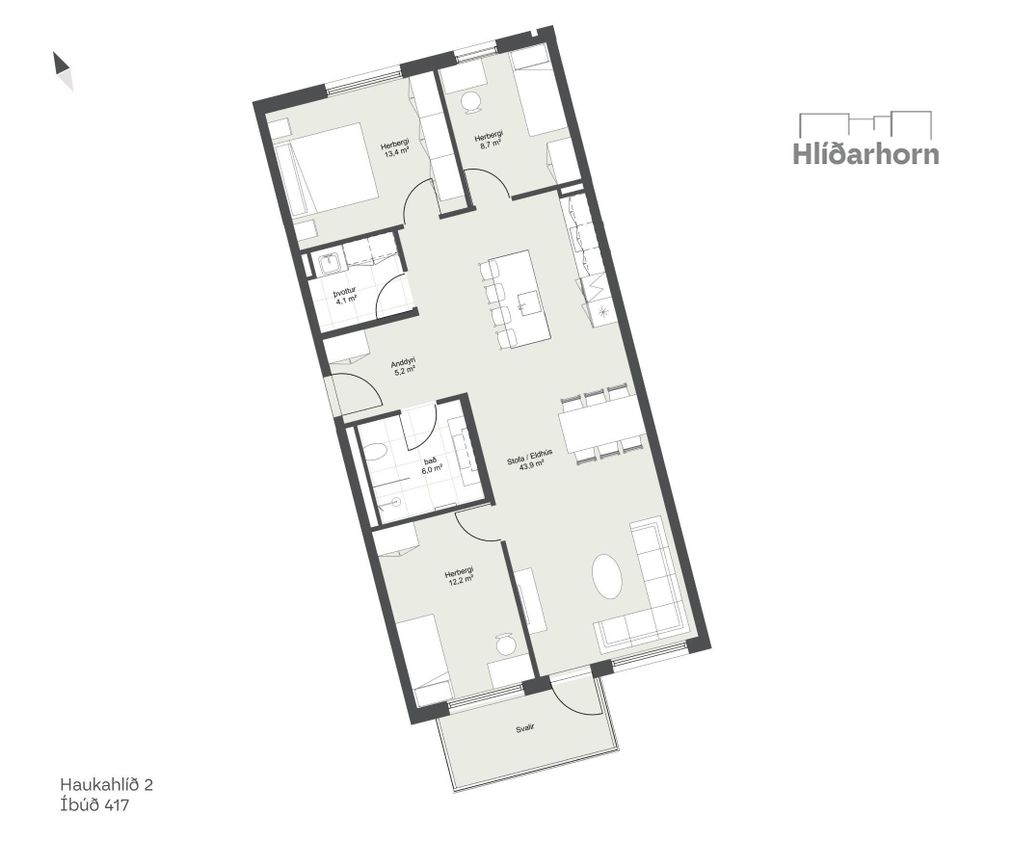 Haukahlíð 2, 102 Reykjavík