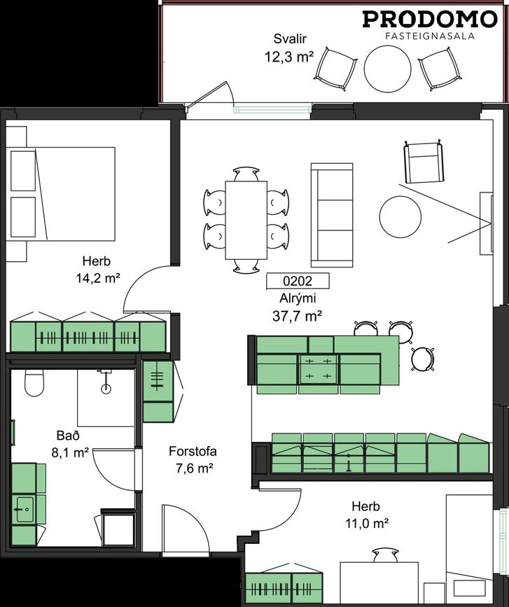 Móavellir 6 - 0202, 260 Reykjanesbær